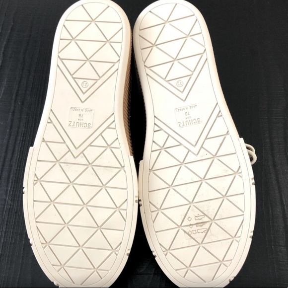 Schutz New in Box Gisella Platform Retro Sneaker Aspen Green/Dessert/Tan… - Picture 4 of 7